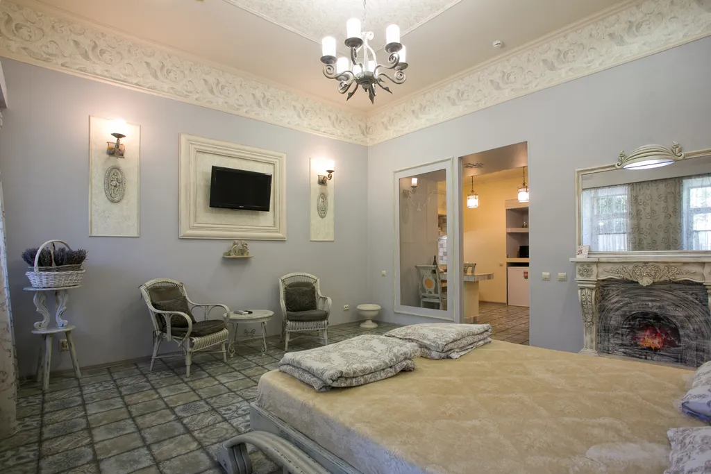 Апартаменты на набережной Делюкс Прованс с видом на парк