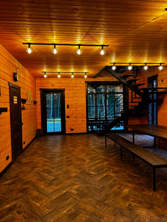 Домик в лесу с русской баней