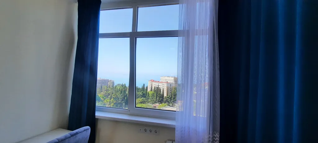 Квартира 2е спальни, кухня-гостиная с видом на море