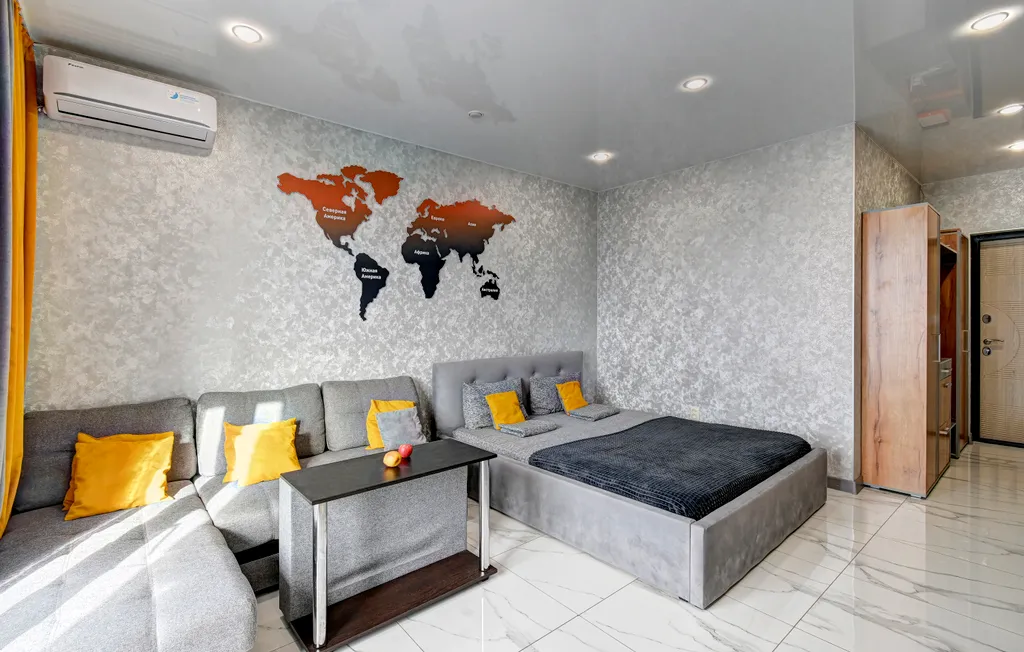 Квартира Квартира Апартамент с кухней, балконом и шикарным видом на море — Адлер