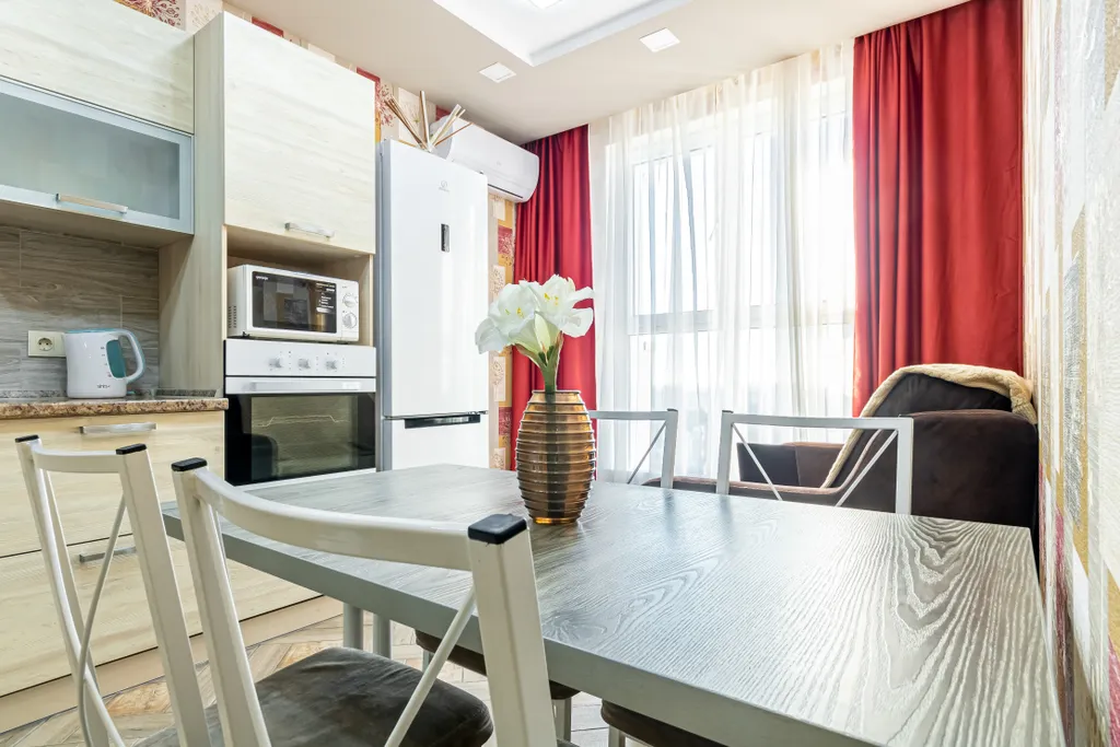 Квартира Квартира с потрясающим панорамным видом на город на 21 этаже — Краснодар