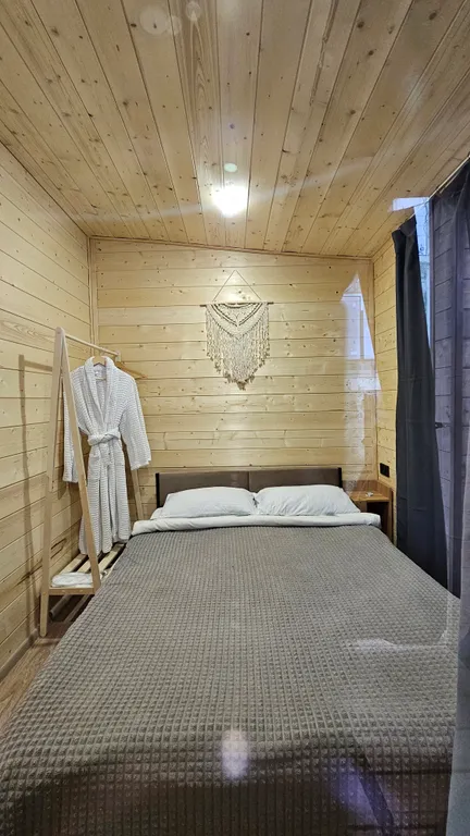 Уютный домик в горах с тёплым бассейном и баней