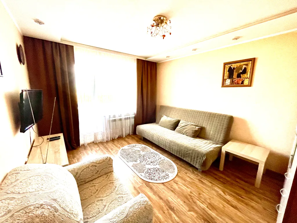 Уютная студия с видом на парк