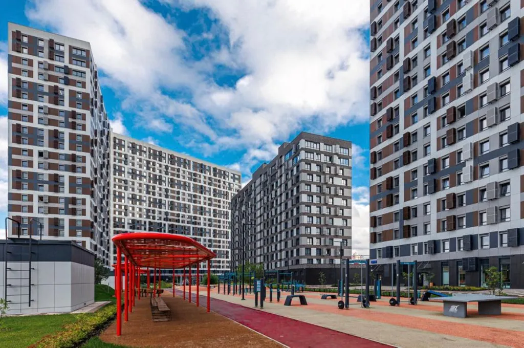 Квартира Квартира Уютная студия у метро Спартак — Москва