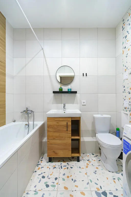 Студия Космос на 24 этаже в ЖК Аквамарин