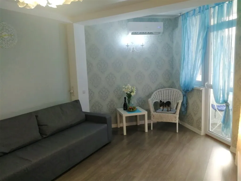 Студия на первой линии с видом на море