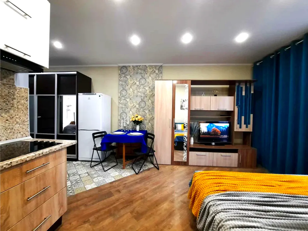 Комфортная студия в пешей доступности от метро — заезжай и живи