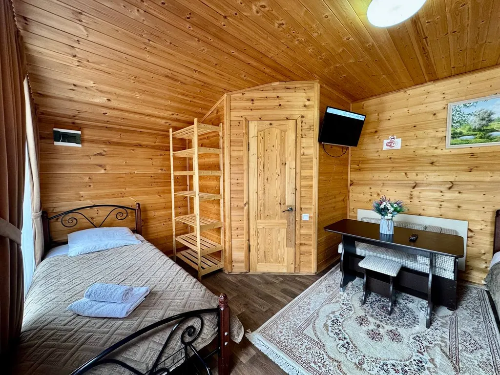 1-комнатный дом с односпальными кроватями