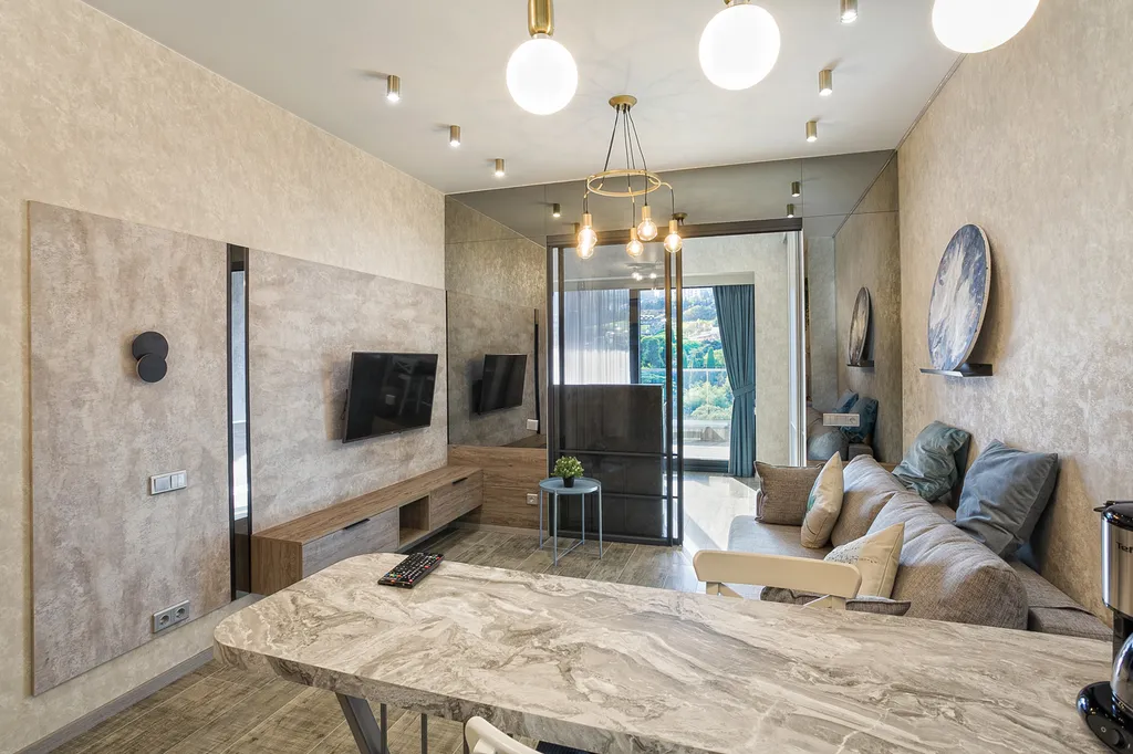 Видовая квартира с панорамой на горы в Приморском парке