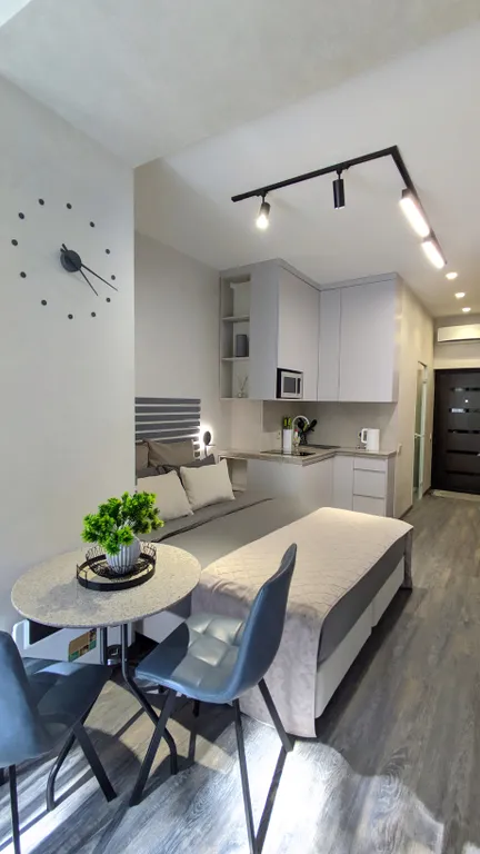 Уютная студия со своей террасой