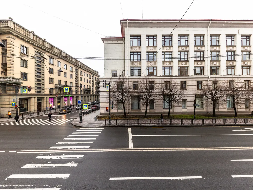 Квартира Квартира Уютная студия с видом на город — Санкт-Петербург
