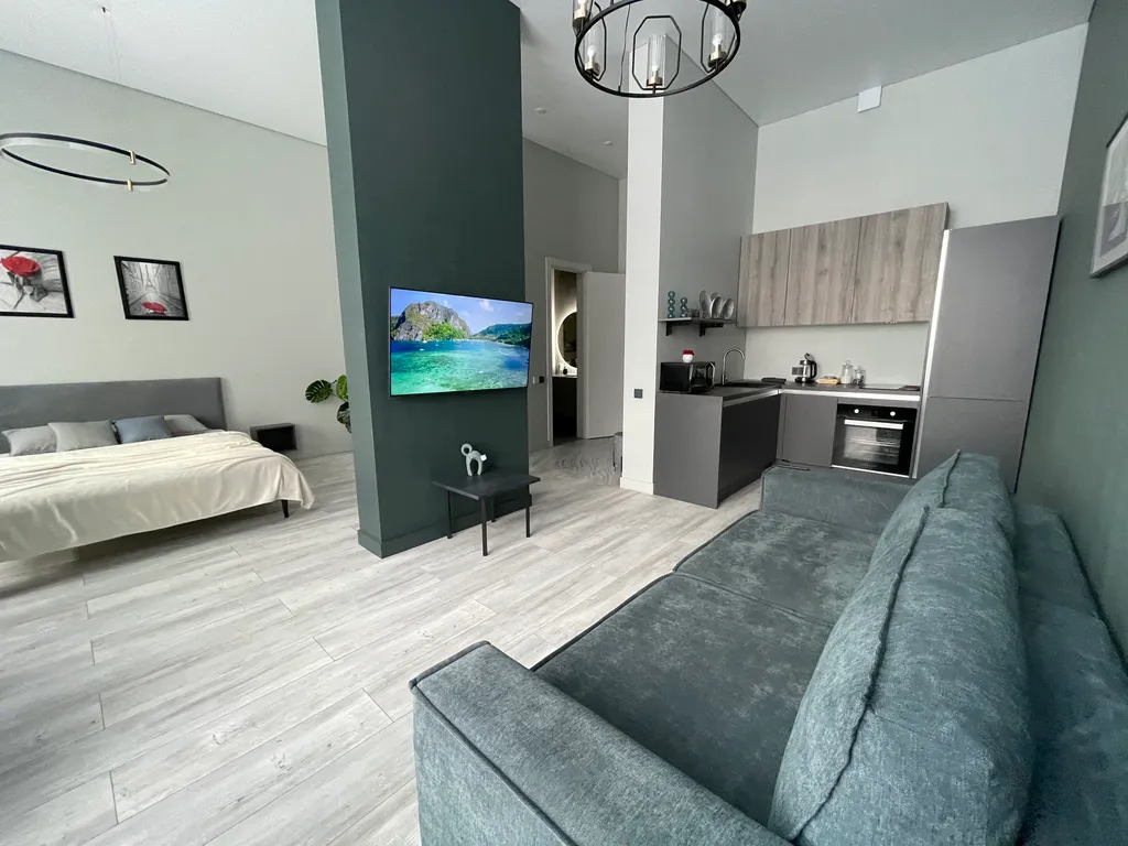 Квартира-пентхаус с высокими потолками