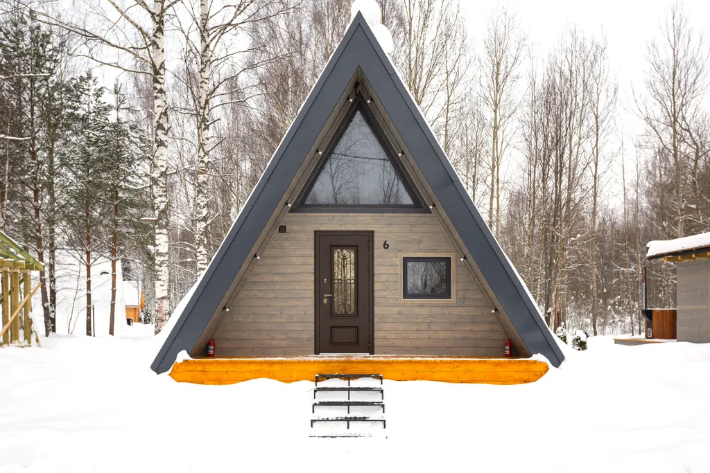 A-Frame с купелью