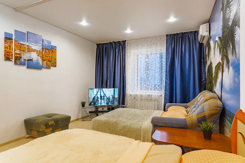 Уютная, красивая квартира с видом на реку Волгу