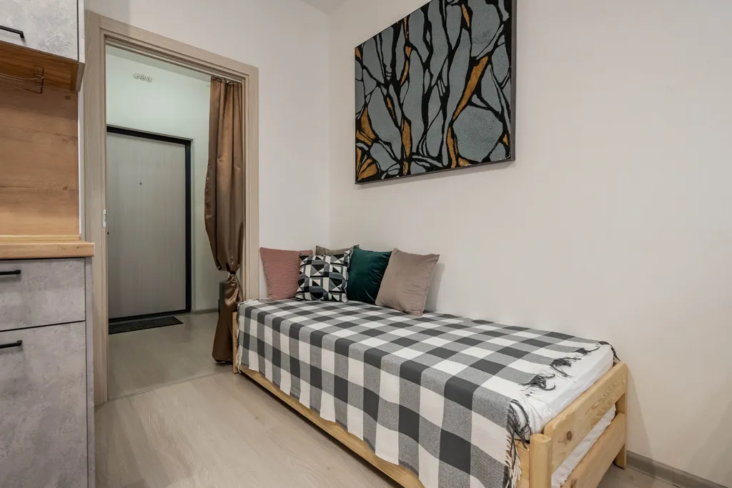 Квартира Квартира Svetlanovsky Studio — Санкт-Петербург
