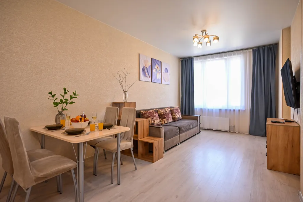 Трёхкомнатная квартира у ТРЦ Планета в ЖК Притяжение