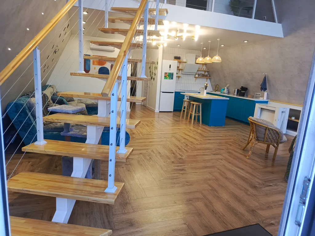 Комфортный отдых с горячим бассейном и баней на дровах