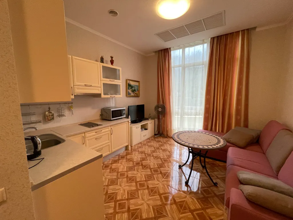 Квартира Квартира Студия на берегу моря в живописной бухте Ласпи для семьи 2 взр+ реб. — Севастополь