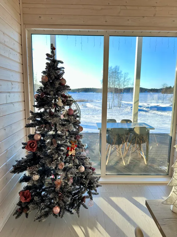 Дом # 1 в карелии с видом на Ладогу