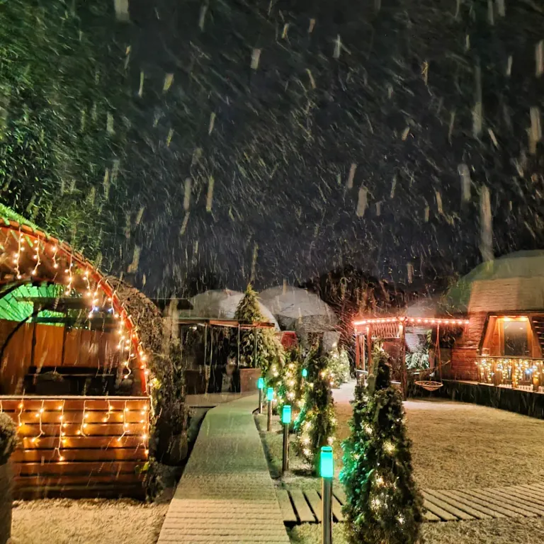 Уникальный двухкупольный дом-бунгало