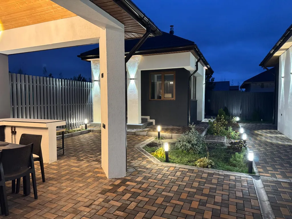 Загородная вилла в лесу