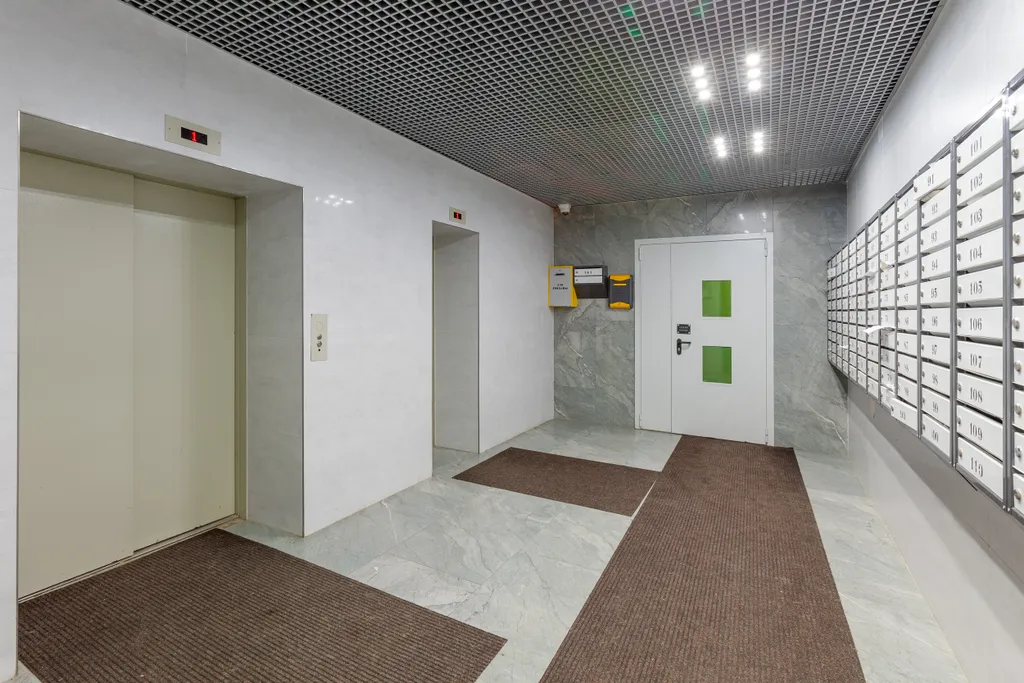 Однокомнатная квартира с видом на Волгу