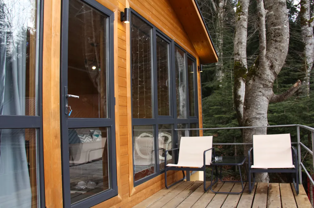 Панорамный домик