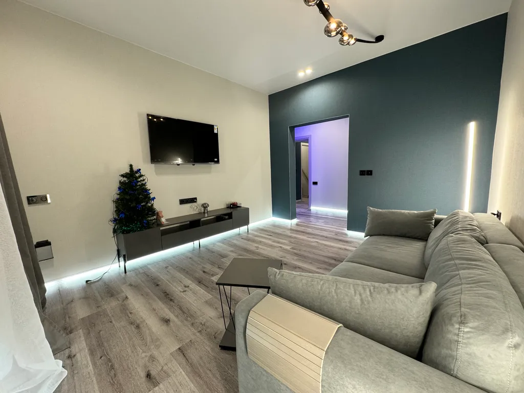 Северное сияние в удобных апартаментах в центре города