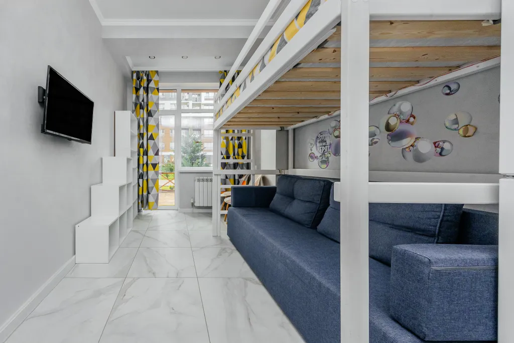 Квартира со своей террасой в 50 метрах на море