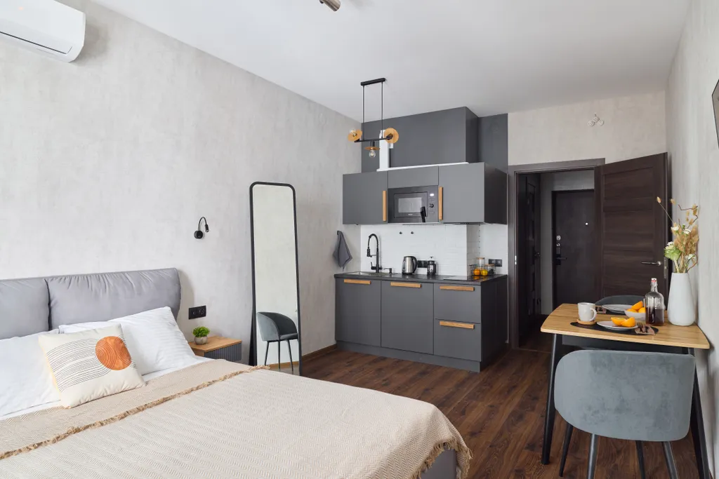 Квартира Квартира Стильная современная студия Loft studio комфорт-класса — Санкт-Петербург