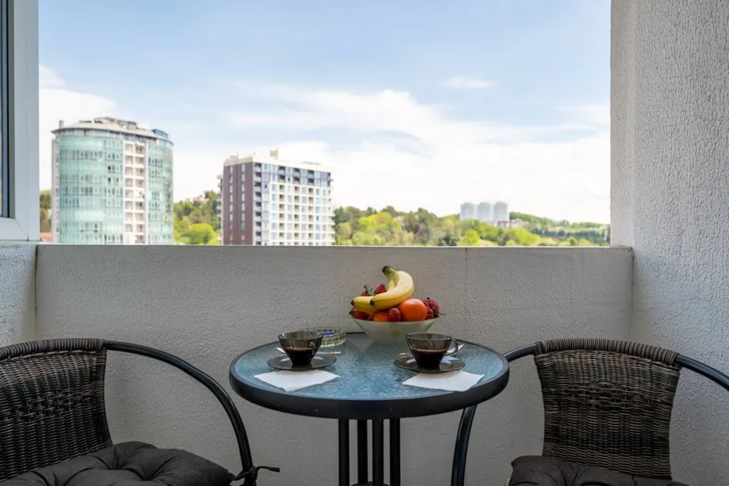 Студия с видом на Дендрарий