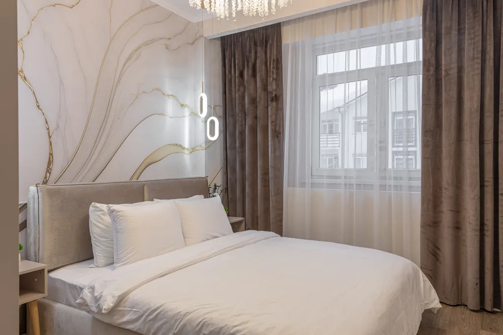 Современная уютная квартира после ремонта в центе курорта до 4 гостей