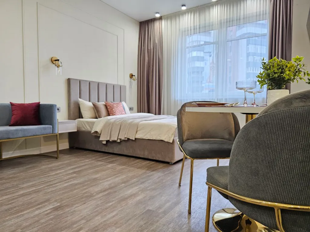 Квартира Квартира Рыбная деревня - студия с кондиционером на набережной — Калининград