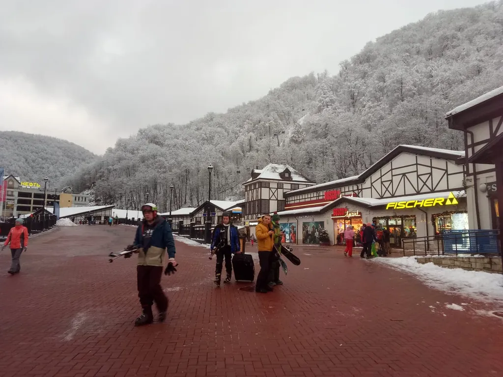 Большая квартира для любителей лыж и отдыха на природе