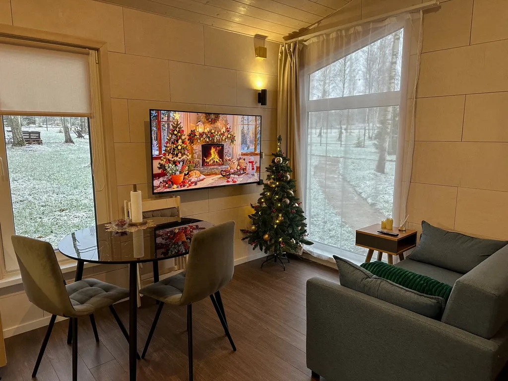 Уютный дом нa бeрегу лесногo озeра 2