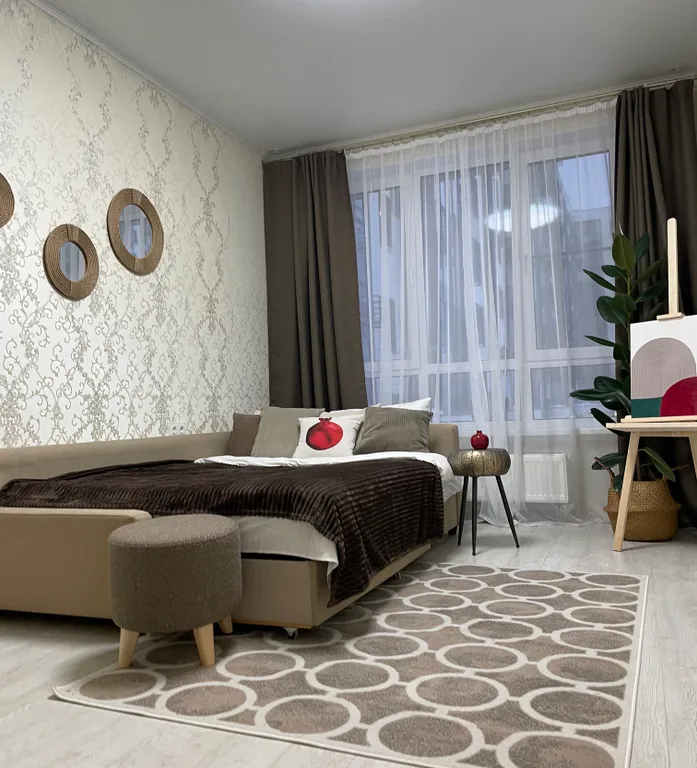 Квартира Просторная квартира с 2 спальням и кухней-гостиной ЖК Новомолоково — Молоково