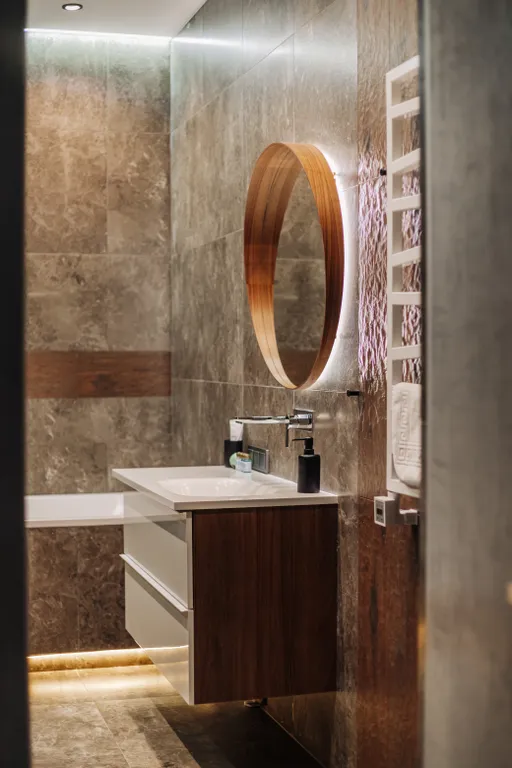 Квартира Квартира Skyfall с панорамным видом с 46 этажа небоскреба Савеловский — Москва