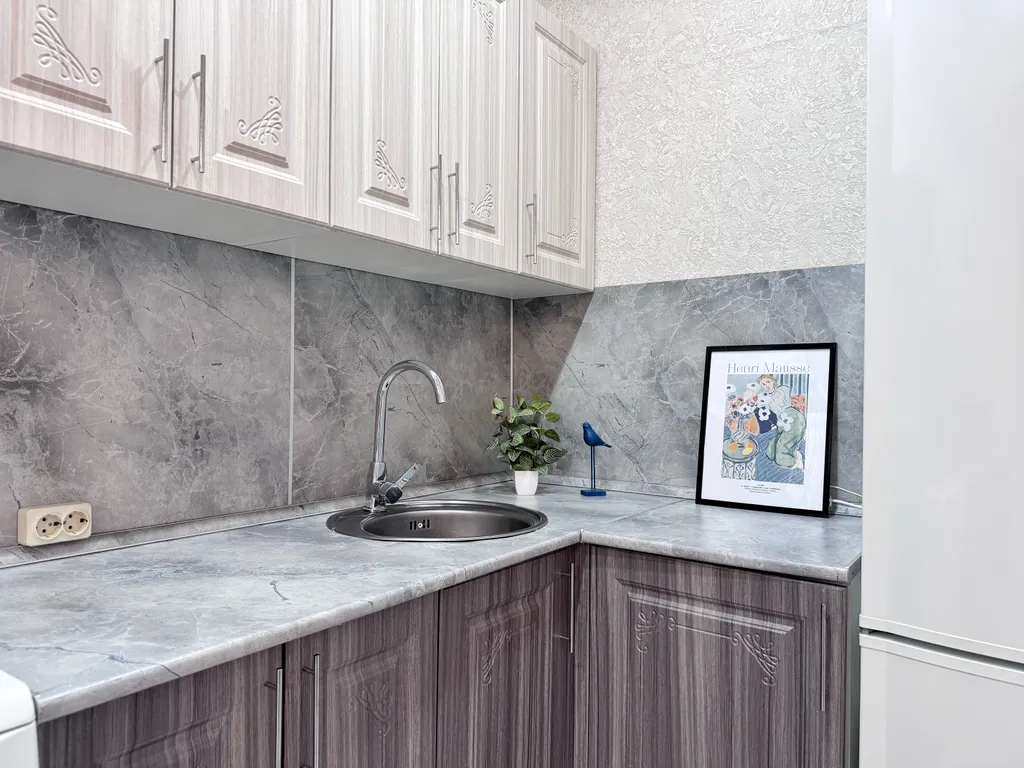 Уютная 2-комнатная квартира в новом доме в районе Театральной площади