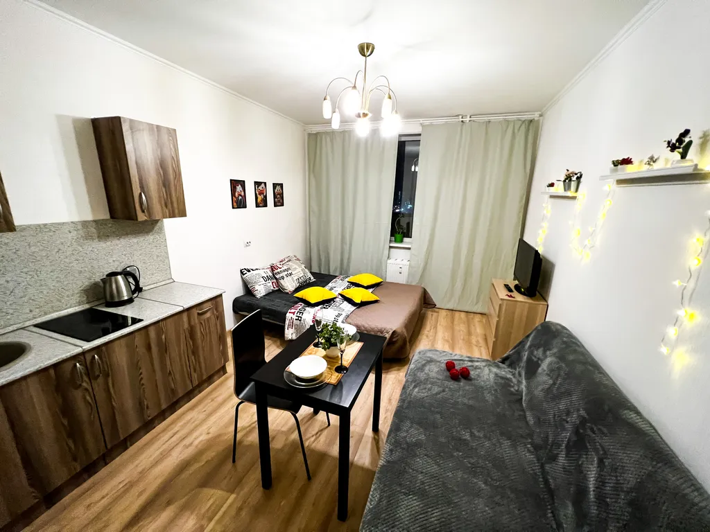 Безумно уютная квартира в огоньках