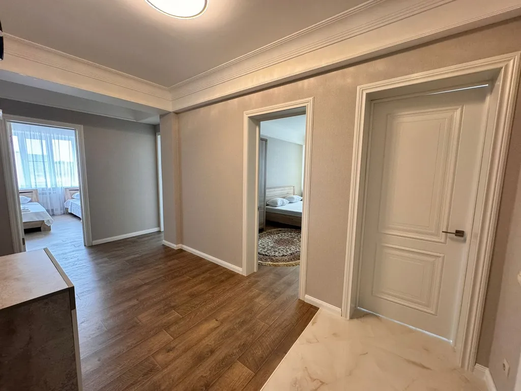 С видом на море уютная, новая квартира возле Анжи-Арены