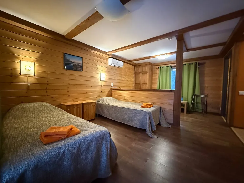 Норвежская деревня с раздельными кроватями