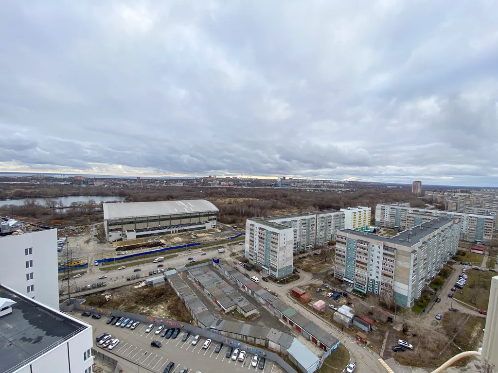 Светлая студия в новом ЖК у парка Молодёжный