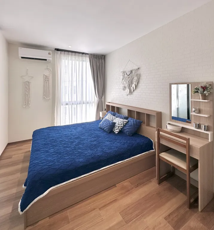 Квартира с одной спальней, пляж Наи Янг, вид на горы и бассейн 6й этаж