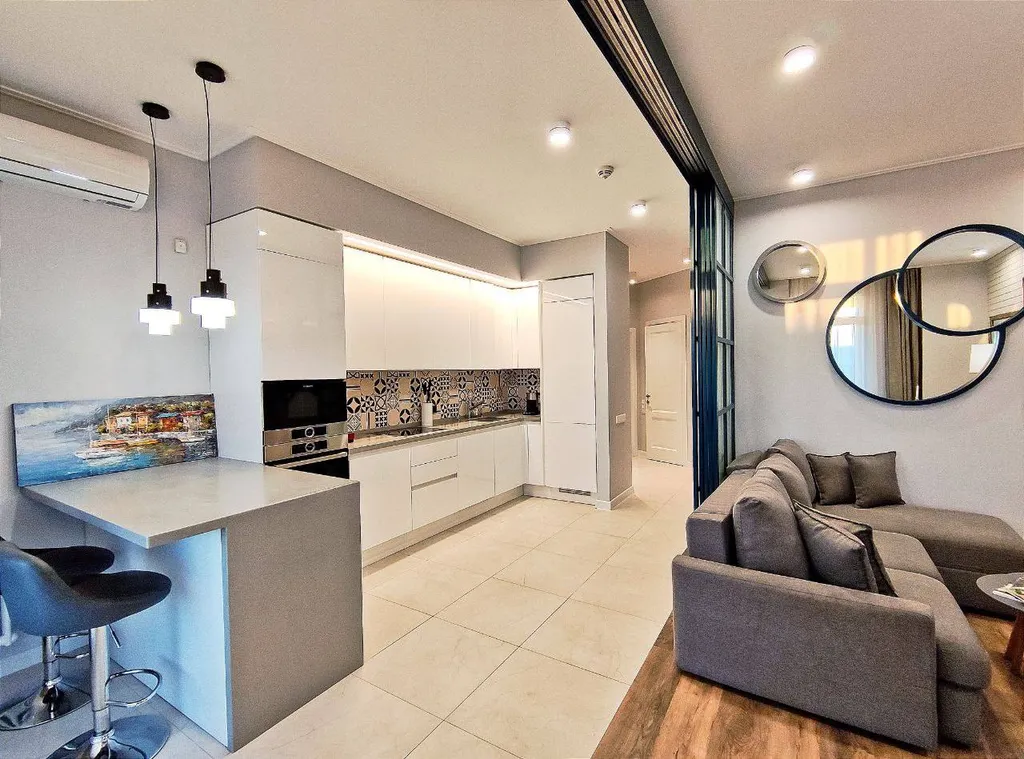 Апартамент с террасой в Имеретинке