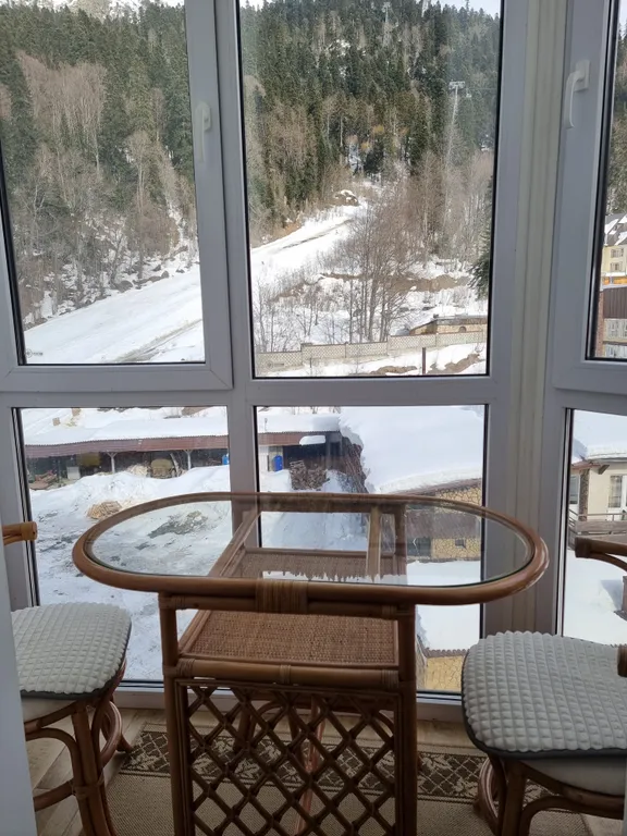 Уютные апартаменты в центре с панорамным видом на горы