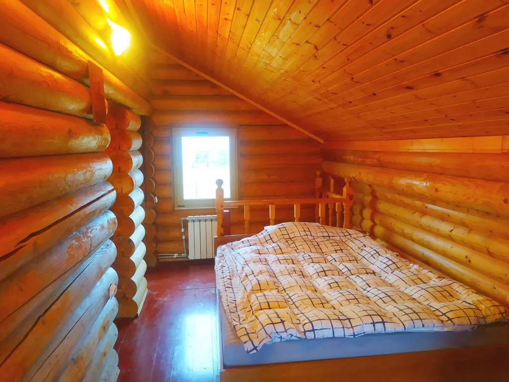 Дом с баней на дровах