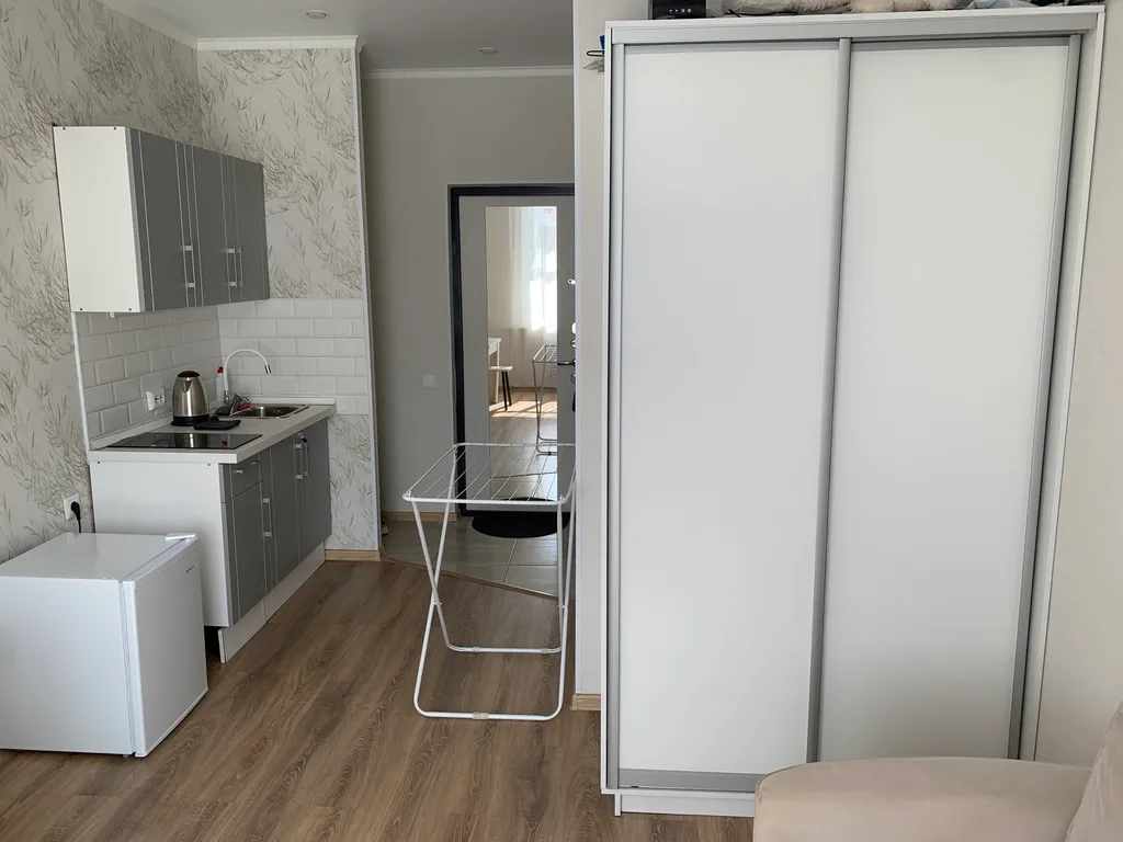 Уютная светлая студия недалеко от центра города