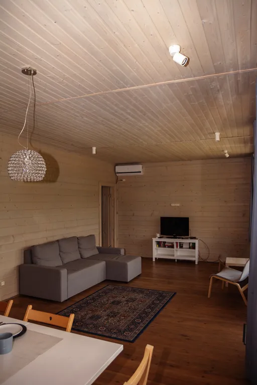 Сканди-дом с видом на озеро и лес