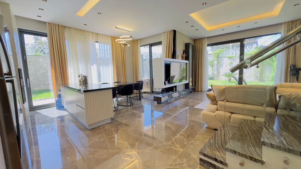 Duplex 3+1 в современном комплексе Via Mar Residence с выходом в сад