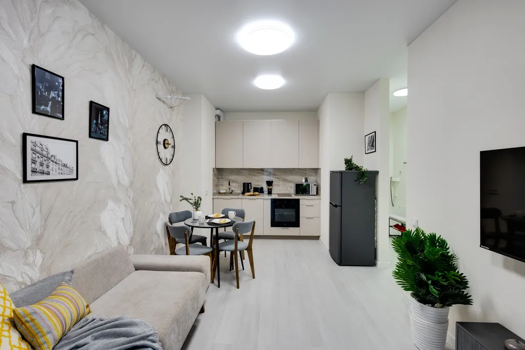 Однушка Нуар с балконом и парковкой в 15 минутах от а/э Внуково